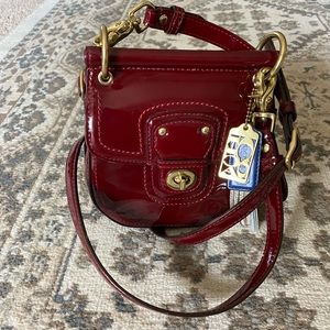 Coach patent leather legacy mini Willis